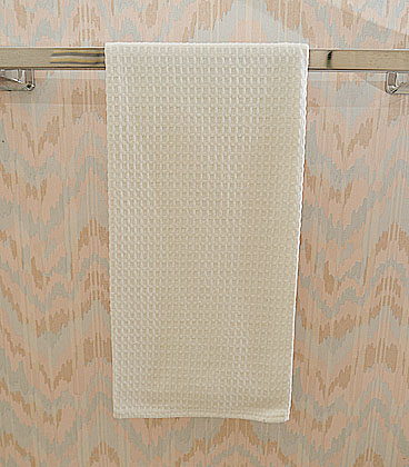Waffle Weaves Cotton kitchen towel 20"x30". Almond Milk